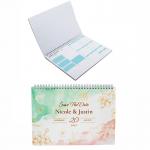 Sublimation B5 PET Cover Spiral Coils Weekly Planner Blank Schedule Book For Heat Press for sale