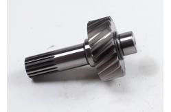 China Forging Steel Pinion Helical Gear Grinding Shaft With Involute Splines supplier