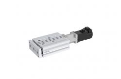 China High Precision Guide Rod Cylinder Grey Guided Cylinder 30mm 50mm 100mm Stroke supplier