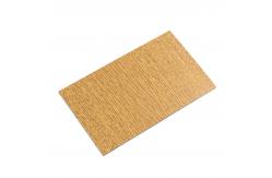 China PVDF Flameproof Wooden ACP Texture , PE Wood Pattern Aluminum Composite Panel supplier