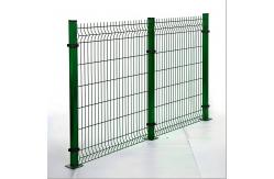 China School Site 3D Welded Mesh Fence 55x100mm Mesh Security Fencing supplier