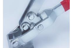 China Nickel Plated 400LBS 200kg Hold Down Toggle Clamp For Assembling Fixture supplier