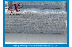 China Gabion Mesh Cages , Welded Gabion Baskets Easy Assemble Galvanized River Protection supplier