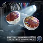 Optical Right Angle Glass Prism Shape Customizable For Lighting