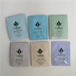 Aluminum Foil Zip Lock Plastic Pouches Packaging Resealable Three Side Sealed