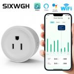 60Hz WiFi Smart Socket 2000W Tuya APP Romote Control Wifi Power Socket for sale