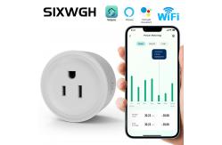China 60Hz WiFi Smart Socket 2000W Tuya APP Romote Control Wifi Power Socket supplier