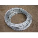 High Density Galvanized Iron Concertina Barbed Razor Wire Mesh Fence for sale