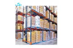 China Steel Warehouse Heavy Duty Pallet Racking System Storage Shelves Stacking Racks supplier