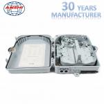 16 Cores PLC Cassette Type or 24 Cores adapter and pigtail Outdoor Fiber Distribution Box for sale
