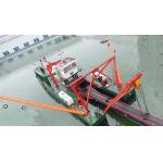 Gabon small 10 inch river sand pumping jet suction dredger for sale