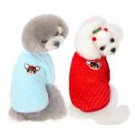 Soft Warm Pet Product Cute Funnm Dog Plain Sweaters Luxury Small Dog Clothes for sale
