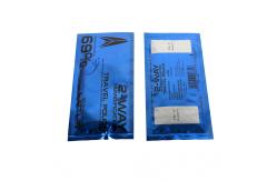 China Customized Aluminum Foil Plastic Cigar Bag with Zipper supplier