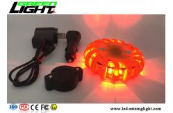 China Magnetic Mount Led Warning Light Rechargeable Shockproof LED Road Flares For Car supplier