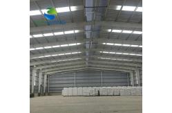 China Modern Steel Structure Gymnasium Warehouse Building With Insulation And Gutter supplier