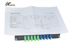 China 5G Network 2x4CH Channels LGX Rack DWDM Mux Demux supplier