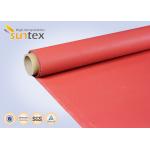 China Fireproof Silicone Coated Fiberglass Fabric silicone rubber coated fiberglass fabric for sale