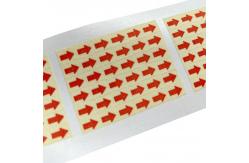 China Custom Printing Matte Thick Textured Paper Candle Sticker Labels supplier