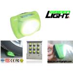 18650 Battery 13000Lux Miners Cap Lamp USB Charging Wire for sale