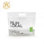50 Microns Transparent Vegetable Packing Bags Biodegradable Lettuce Packaging for sale