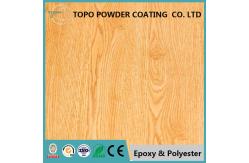 China Stable Wood Grain Heat Transfer Powder Coating For Automotive 98% Glossy supplier