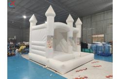 China Wedding Jumping Castle Bounce House With Pool Inflatable White Bouncy House supplier