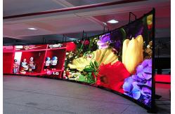 China Rental Screen Customizable Soft Module P4 Advertising LED Display Video Wall Conference SMD2121 supplier
