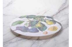 China FDA Certificate European Style Flat Colorful Melamine Plates supplier