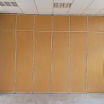 Meeting Room Folding Partition Walls With Pass Through Door Access