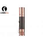 High Efficient Lumintop Prince Brass Flashlight 190 Meters Beam Distance for sale