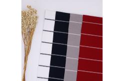 China Pure Cotton Single Jersey Fabric Lightweight Breathable Striped Soft Texture supplier