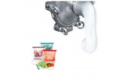 China Portable Food Grade Liquid Silicone Rubber Storage Bag Set Reusable supplier