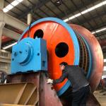 Double Tubular 2 Drum Coal Metal Ores Conveying Hoisting Machine for sale