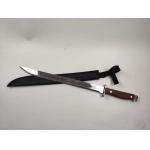 3Cr13 Stainless Steel Hunting Knife 14.5'' Nylon Handle for sale