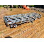 Aluminum Alloy Foldable Ambulance Stretcher Leg Adjustment For Transporting Wounded