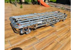 China Aluminum Alloy Foldable Ambulance Stretcher Leg Adjustment For Transporting Wounded supplier