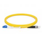 LC UPC to ST UPC Duplex G.652.D Single Mode PVC 2.0mm-2m(6ft) FOPC 1141D112-2（7242126）OS2 ( G.652.D/G.657.A1/G.657.A2) for sale