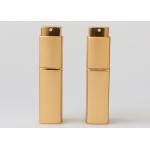 15ml Empty Refillable Travel Fragrance Twist And Spritz Atomiser Spray Rectangular Logo Printed