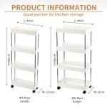 Lightweight Vegetable Storage Trolley , Installable Kitchen Storage Container ISO9001
