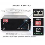 Stackable 100ah 200ah 5kwh 10kwh Allied Golf Cart Batteries 51.2V 48v Lithium Battery Pack for sale