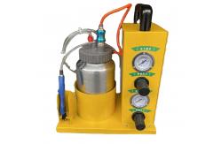China Precise Control Leather Gluing Machine Easy Cleaning Glue Brushing Machine supplier