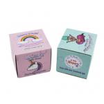 Youfu Iridescent Cardboard Packaging Box Small Bath Bomb Product Foldable 1000PCS for sale