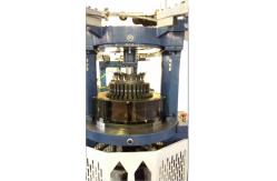 China Double Jersey Jacquard Small Circular Knitting Machine For High Elastic Polyester supplier