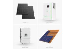 China Complete On Grid Off Grid Hybrid Solar System 5Kw 10Kw 20Kw 30Kw supplier