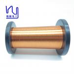 Custom High Voltage Solderable Enamelled Copper Wire 0.3mm 0.4mm 0.5mm Fiw For Winding for sale