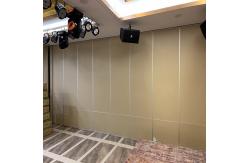 China Conference Hall Folding Door Partitions Wood Movable Sliding Partition Walls In USA supplier