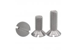 China GB68 Countersunk Head Bolts DIN963 Slotted Countersunk Flat Head Screw supplier