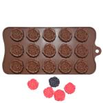 Flexible Silicone Chocolate Mold Tray For Homemade Chocolates for sale