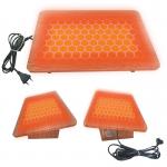 Effortless Comfort Electric Foot Warmer Stool With Graphene Heating Ergonomic Design for sale