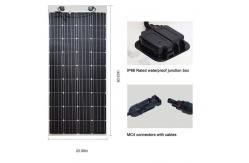 China ETFE Mono Silicon Flexible Solar Panels 300w For Home Commercial Solar System supplier